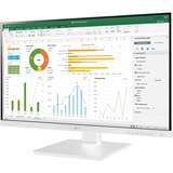 LG LED-skærm Hvid