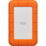 LaCie Rugged Secure ekstern harddisk 2000 GB Orange, Hvid Hvid/Orange, 2000 GB, 2.5", 3.2 Gen 1 (3.1 Gen 1), Orange, Hvid