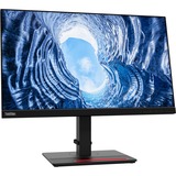 Lenovo ThinkVision T24h-20 60,5 cm (23.8") 2560 x 1440 pixel Quad HD LCD Sort, LED-skærm Sort, 60,5 cm (23.8"), 2560 x 1440 pixel, Quad HD, LCD, 6 ms, Sort