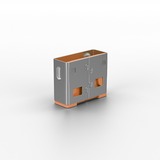 Lindy 40463 portblokering USB Type-A Orange Acrylonitrilbutadienstyren 10 stk, Beskyttelse mod tyveri Orange, Portblokering, USB Type-A, Orange, Acrylonitrilbutadienstyren, 10 stk, Polybag