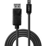 Lindy Mini DP til DP kabel Sort