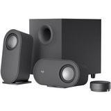 Logitech Z407 40 W Grafit 2.1 kanaler, PC-højttaler Sort, 2.1 kanaler, 40 W, Universel, Grafit, 80 W, Trådløs