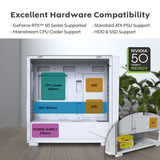 Montech X5M, Towerkabinet Hvid