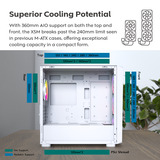 Montech X5M, Towerkabinet Hvid