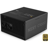 NZXT C1000 Gold ATX 3.1, PC strømforsyning Sort