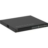 Netgear GSM4328 Administreret L3 Gigabit Ethernet (10/100/1000) Strøm over Ethernet (PoE) 1U Sort, Switch Administreret, L3, Gigabit Ethernet (10/100/1000), Strøm over Ethernet (PoE), Stativ-montering, 1U