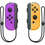 Nintendo Joy-Con 2-pak, Gamepad neon lilla/neon-orange