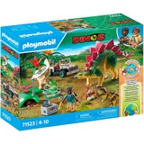 PLAYMOBIL Dinos Forskningslejr med dinos, Bygge legetøj 