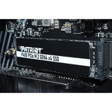 Patriot P400 M.2 1000 GB PCI Express 4.0 NVMe, Solid state-drev Sort/Hvid, 1000 GB, M.2