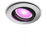Philips Hue White & Color Ambiance Centura Indbygningsspot, LED lys Sølv
