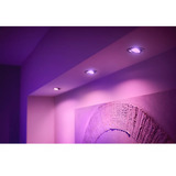 Philips Hue White & Color Ambiance Centura Indbygningsspot, LED lys Sølv
