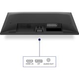 Philips LED-skærm Sort