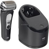 Procter & Gamble Series 9 Pro+ 9660CC Folie shaver Trimmer Sort, Sølv Sort, Folie shaver, Sort, Sølv, Rustfrit stål, Knapper, LED, Vekselstrøm/batteri