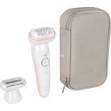Procter & Gamble Silk-épil 9 9-030 40 pincetter Hvid, Epilator Hvid/Pink, Hvid, 40 pincetter, MicroGrip, Epilering, Barbering, Vekselstrøm/batteri, 100 - 240 V