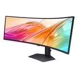 SAMSUNG S95UC computerskærm 124,5 cm (49") 5120 x 1440 pixel Dual QHD LCD Sort, LED-skærm Sort, 124,5 cm (49"), 5120 x 1440 pixel, Dual QHD, LCD, 5 ms, Sort