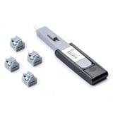 SMARTKEEPER ESSENTIAL RJ11-portlås (MNL04) + Låsenøgle Mini (U04), Låsekasser 