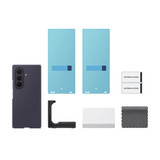 Samsung Silikone Magnet Etui, Mobiltelefon Cover mørk lilla