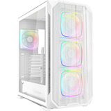 Sharkoon AK5M RGB Renoveret, Towerkabinet Hvid