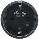 Shelly Plug PM Gen3, Stikdåse Sort