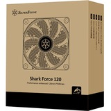 SilverStone Sag fan Sort