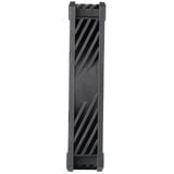 SilverStone Shark Force 120, Sag fan Sort