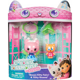 Spin Master Gabby's Dollhouse: Filmen - Queen Kitty Fe & Killing Gnom Figursæt, Spil figur 