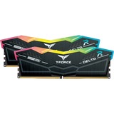 Team Group T-FORCE DELTA RGB hukommelsesmodul 32 GB 2 x 16 GB DDR5 5600 Mhz Sort, 32 GB, 2 x 16 GB, DDR5, 5600 Mhz, 288-pin DIMM