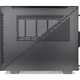 Thermaltake Divider 200 TG Air Micro Micro Tower Sort, Towerkabinet Sort, Micro Tower, PC, Sort, SPCC, Hærdet glas, Spil, Blå, Grøn, Rød