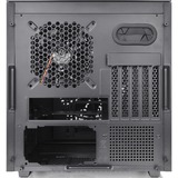 Thermaltake Divider 200 TG Air Micro Micro Tower Sort, Towerkabinet Sort, Micro Tower, PC, Sort, SPCC, Hærdet glas, Spil, Blå, Grøn, Rød