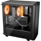 be quiet! Pure Base 501 LX Black Midi Tower Sort, Towerkabinet Sort, Midi Tower, PC, Sort, ATX, micro ATX, Mini-ATX, Acrylonitrilbutadienstyren, Glas, Stål, Flere