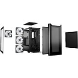 be quiet! Pure Base 501 LX Black Midi Tower Sort, Towerkabinet Sort, Midi Tower, PC, Sort, ATX, micro ATX, Mini-ATX, Acrylonitrilbutadienstyren, Glas, Stål, Flere