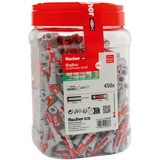 fischer DUOPOWER 8x40, 570549, Dyvel Lys grå/Rød