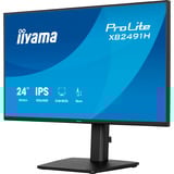 iiyama ProLite XB2491H-B1, LED-skærm Sort (mat)