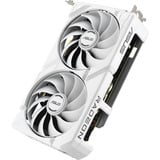 ASUS Dual -RX9060XT-16G-WHITE AMD Radeon RX 9060 XT 16 GB GDDR6, Grafikkort Hvid, Radeon RX 9060 XT, 16 GB, GDDR6, PCI Express 5.0, 2 blæser(e)