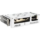 ASUS Dual -RX9060XT-16G-WHITE AMD Radeon RX 9060 XT 16 GB GDDR6, Grafikkort Hvid, Radeon RX 9060 XT, 16 GB, GDDR6, PCI Express 5.0, 2 blæser(e)