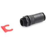 Alphacool ES hurtigkobling G1/4 IG PushIn hun, Forbindelse Sort