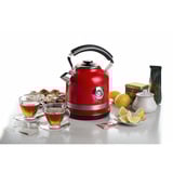 Ariete 2854/00 elkedel 1,7 L 2000 W Rød Rød, 1,7 L, 2000 W, Rød, Rustfrit stål, Vandmåler, Overophedningsbeskyttelse