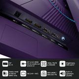 Arozzi Nova 34T2K165, Gaming Skærm Lilla