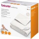 Beurer Varmetæppe HD75 Cosy White, Varmetæppe elektrisk Hvid