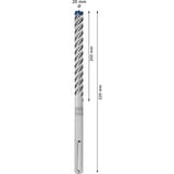 Bosch Expert SDS Max-8X Hammer drill bit 5 stk, Boremaskine Borehammer, Hammer drill bit, 2 cm, 320 mm, Beton, Sten, 20 cm