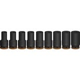 Bosch PRO Impact topnøglesæt 3/4", 9 dele Sort