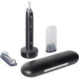 Braun Oral-B iO Series 10 Luxe Edition, El-tandbørste Sort, Voksen, Vibrerende tandbørste, Daglig pleje, Super sensitive, Gum pleje, Tongue care, Intens, Sensitiv, Blegning, Sort, Sort, Rund