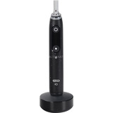Braun Oral-B iO Series 10 Luxe Edition, El-tandbørste Sort, Voksen, Vibrerende tandbørste, Daglig pleje, Super sensitive, Gum pleje, Tongue care, Intens, Sensitiv, Blegning, Sort, Sort, Rund