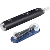 Braun Oral-B iO Series 10 Luxe Edition, El-tandbørste Sort, Voksen, Vibrerende tandbørste, Daglig pleje, Super sensitive, Gum pleje, Tongue care, Intens, Sensitiv, Blegning, Sort, Sort, Rund