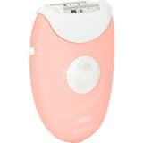 Braun Silk-épil 3 SES 3-176 20 pincetter Rose, Hvid, Epilator Rosa/Hvid, Rose, Hvid, 20 pincetter, Barbering, Vekselstrøm, 100 - 240 V, 50 - 60 Hz