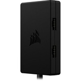 Corsair CC-9310002-WW, USB hub Sort