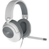 Corsair HS55 SURROUND, Gaming headset Hvid/grå