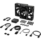 Corsair RX140 MAX Thick, Sag fan Sort