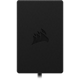 Corsair USB 2.0 intern hub, USB 9Pin header stik > 4x 9Pin header, USB hub Sort