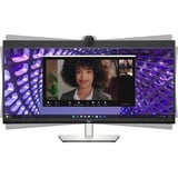 Dell P3424WEB, LED-skærm Sort/Sølv